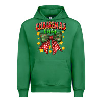Emerald festive holiday bow design Urban Hoodie - CowhideDigitalArt