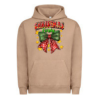 Pigment Burro festive holiday bow design Urban Hoodie - CowhideDigitalArt