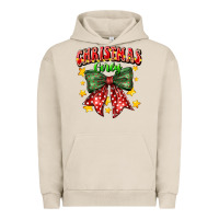 Pigment French Oak festive holiday bow design Urban Hoodie - CowhideDigitalArt
