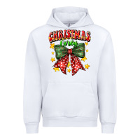 White festive holiday bow design Urban Hoodie - CowhideDigitalArt
