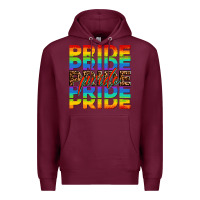 Burgundy pride pride pride Premium Hoodie - OliviaCreatesArt