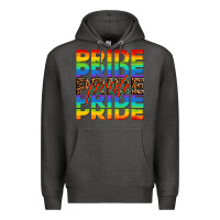 Charcoal Heather pride pride pride Premium Hoodie - OliviaCreatesArt