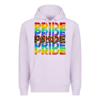 Lilac pride pride pride Premium Hoodie - OliviaCreatesArt