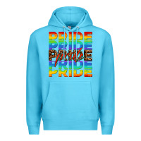 Ocean Blue pride pride pride Premium Hoodie - OliviaCreatesArt