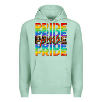 Seafoam pride pride pride Premium Hoodie - OliviaCreatesArt