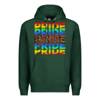 Sports Green pride pride pride Premium Hoodie - OliviaCreatesArt