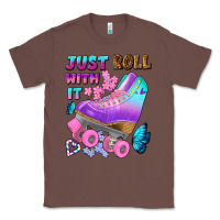 Chestnut just roll with it Classic Tee - BundleAndBundleShop