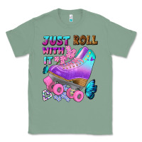 Sage just roll with it Classic Tee - BundleAndBundleShop