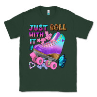 Sports Green just roll with it Classic Tee - BundleAndBundleShop