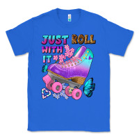 True Royal just roll with it Classic Tee - BundleAndBundleShop