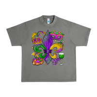 Tornado mardi gras fleur de lis Urban Heavy Tee - LillyAllenDesigns