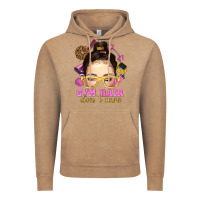 Messy Bun Gym Hair Don't Care Bbs Vintage Hoodie | Teevron