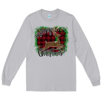 Moon Dust Merry Christmas Deer Long Sleeve Tee - Bettercallsaul