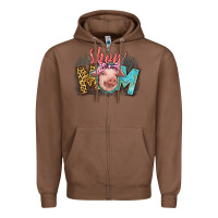 Chestnut Show mom pig Zipper Hoodie - CowGirlArtShop