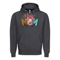 Smoke Show mom pig Zipper Hoodie - CowGirlArtShop