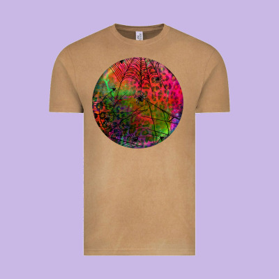 Halloween Round Vintage Tee Designed By Bundleandbundleshop
