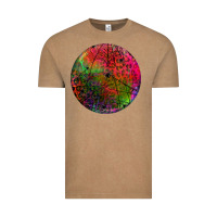 Vintage Coffee halloween round Vintage Tee - BundleAndBundleShop