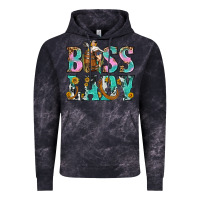 Cloud Black Boss Lady Vintage Hoodie - BundleAndBundleShop