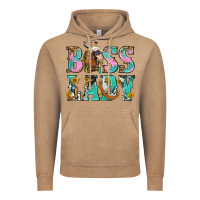 Vintage Coffee Boss Lady Vintage Hoodie - BundleAndBundleShop