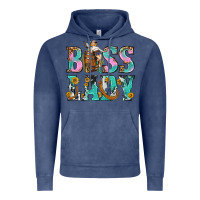 Vintage Denim Boss Lady Vintage Hoodie - BundleAndBundleShop