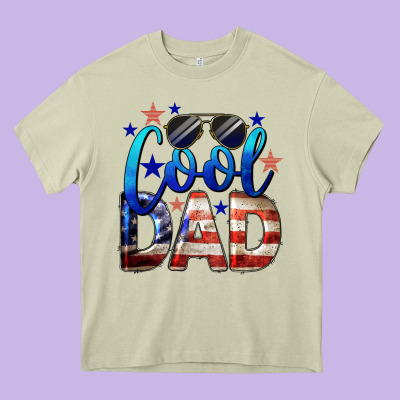 Cool American Dad Heavy Core Tee Designed By Lillyallendesigns