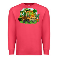 Cardinal truck saint patrick's day Premium Sweatshirt - FaDigitalArtStudio