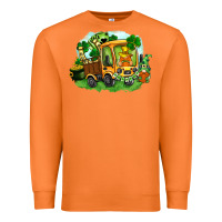 Carrot truck saint patrick's day Premium Sweatshirt - FaDigitalArtStudio