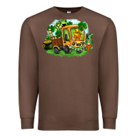 Chestnut truck saint patrick's day Premium Sweatshirt - FaDigitalArtStudio