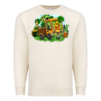 Sandshell truck saint patrick's day Premium Sweatshirt - FaDigitalArtStudio