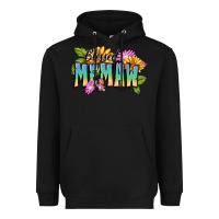 Black Blessed memaw Mother's Day Heavyweight Hoodie - FaDigitalArtStudio