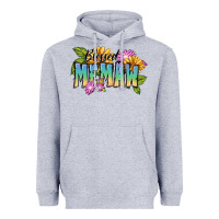 Heather Grey Blessed memaw Mother's Day Heavyweight Hoodie - FaDigitalArtStudio