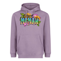 Lavender Blessed memaw Mother's Day Heavyweight Hoodie - FaDigitalArtStudio