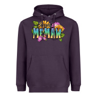 Plum Blessed memaw Mother's Day Heavyweight Hoodie - FaDigitalArtStudio
