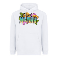 White Blessed memaw Mother's Day Heavyweight Hoodie - FaDigitalArtStudio