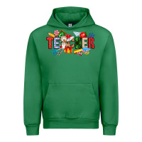 Emerald Christmas teacher Urban Hoodie - CowhideDigitalArt