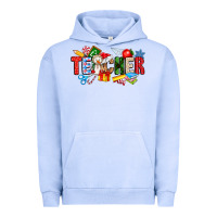 Pigment Grape Ice Christmas teacher Urban Hoodie - CowhideDigitalArt
