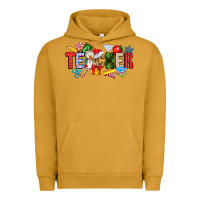 Pigment Peanut Butter Christmas teacher Urban Hoodie - CowhideDigitalArt