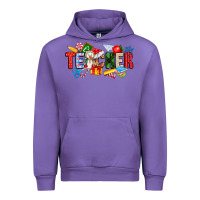 Tulip Christmas teacher Urban Hoodie - CowhideDigitalArt