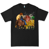 Black livin the rural life Premium Tee - MaliasSmallBusiness