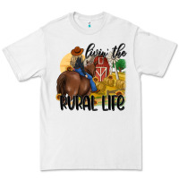 White livin the rural life Premium Tee - MaliasSmallBusiness