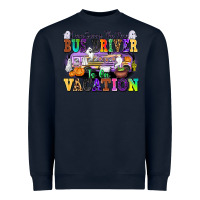 Navy I Am Sorry The Nice Bus Driver Is on Vacation Heavyweight Sweatshirt - texasbilliewilder