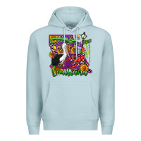 Blue Mist louisiana Premium Hoodie - OliviaCreatesArt