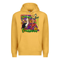 Mustard louisiana Premium Hoodie - OliviaCreatesArt