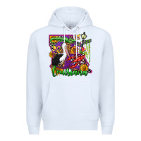 White louisiana Premium Hoodie - OliviaCreatesArt