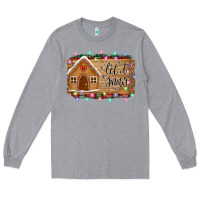 Heather Grey Let it snow Long Sleeve Tee - Bettercallsaul