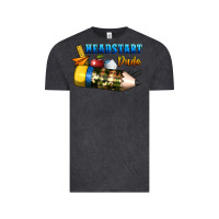 Vintage Black headstart dude Vintage Tee - BundleAndBundleShop