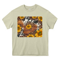 Mossy sunflowers cowhide leopard mousepad Heavy Core Tee - Jasminsmagicworld