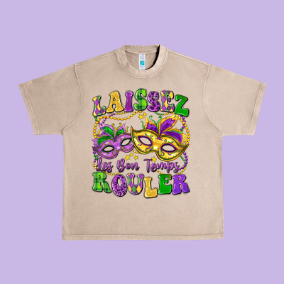 Laissez Les Bon Temps Rouler Urban Heavy Tee Designed By Lillyallendesigns