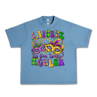 Pebble Blue laissez les bon temps rouler Urban Heavy Tee - LillyAllenDesigns