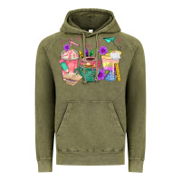 Vintage Olive School Girl Coffee Cup Bbs Vintage Hoodie - BundleAndBundleShop